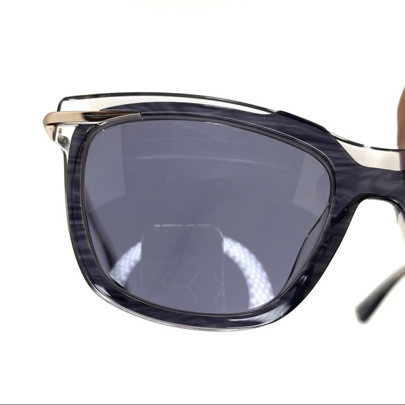 Derek Lam Vivien Ink Sunglasses Navy Blue Glasses main image 6